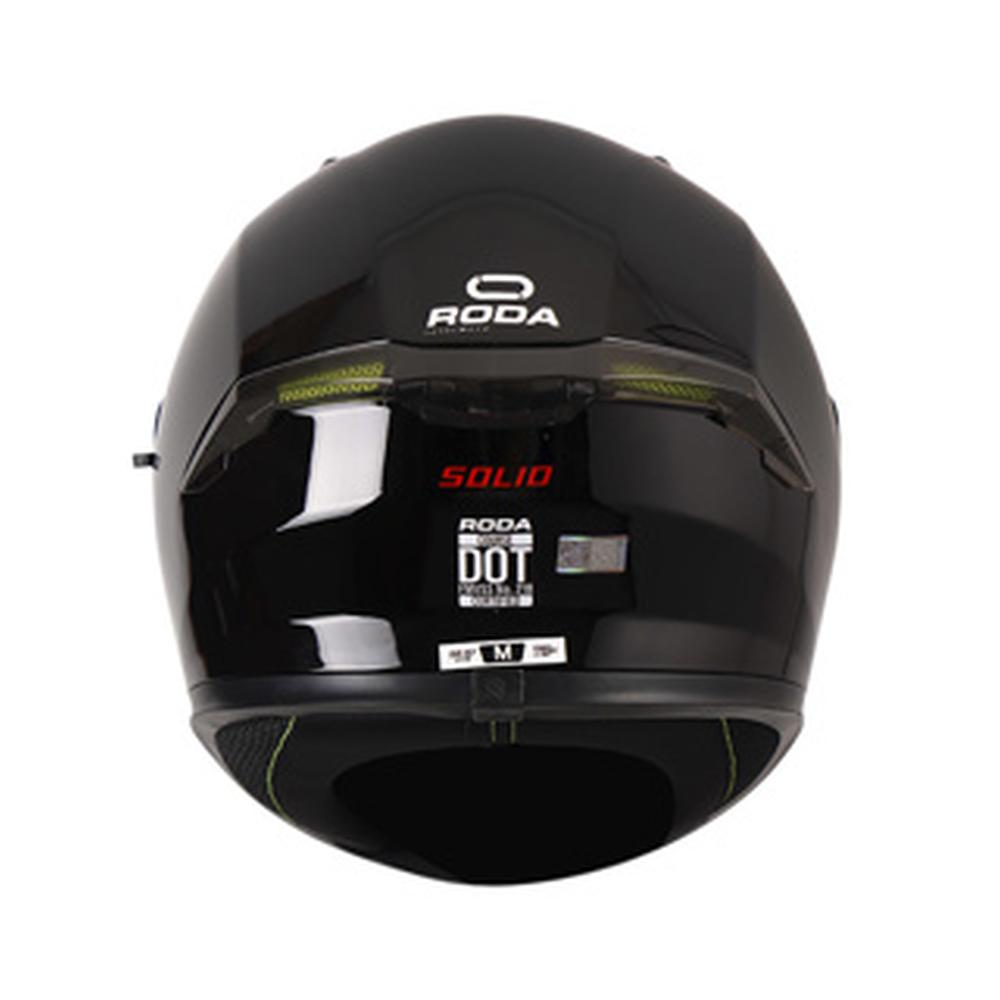 Foto 4 pulgar | Casco Roda Course Negro Logo Rojo Cerrado Svs Negro