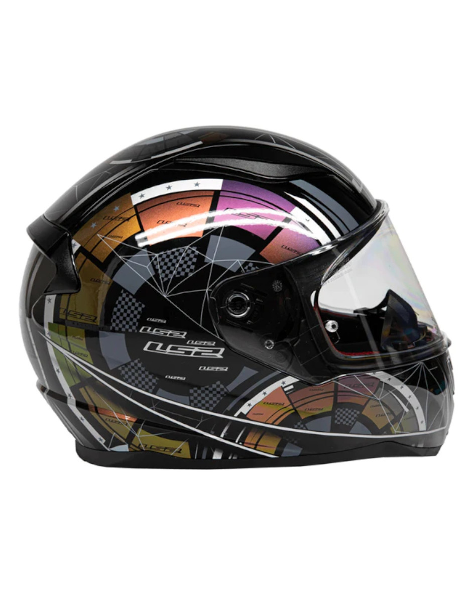 Foto 4 pulgar | Casco para Motociclista Ls2 Ff353 Rapid 2 Tech 2.0 Chameleon