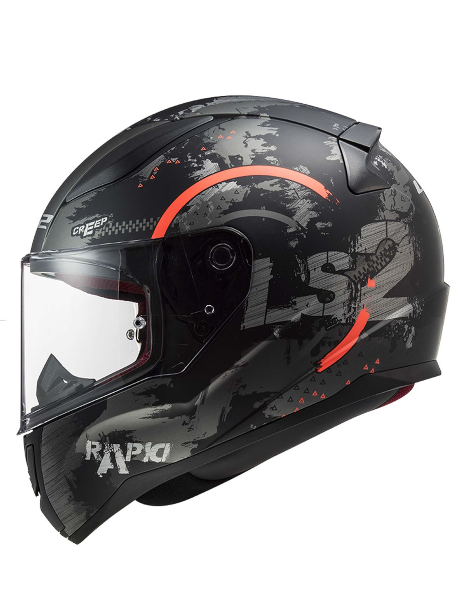 Casco para Moto Ls2 Ff353 Rapid 2 Circle Titanio