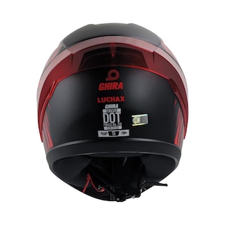 Foto 5 | Casco Ghira Ghevolv Negro/Rojo Mate Luchax Cerrado