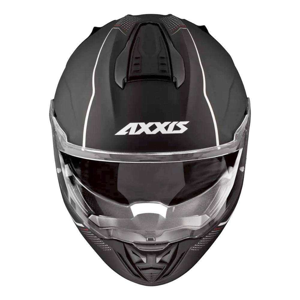 Foto 3 pulgar | Casco Axxis Hawk Solid Negro Talla S para Motociclista
