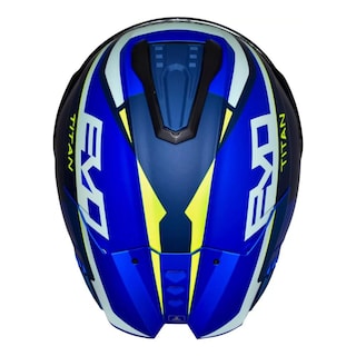 Foto 2 | Casco Axxis Hawk Titan Azul Talla M para Motociclista