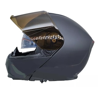 Foto 2 | Casco Abatible Con Luz Led L Eo Safe Imports Esi-13765 Negro