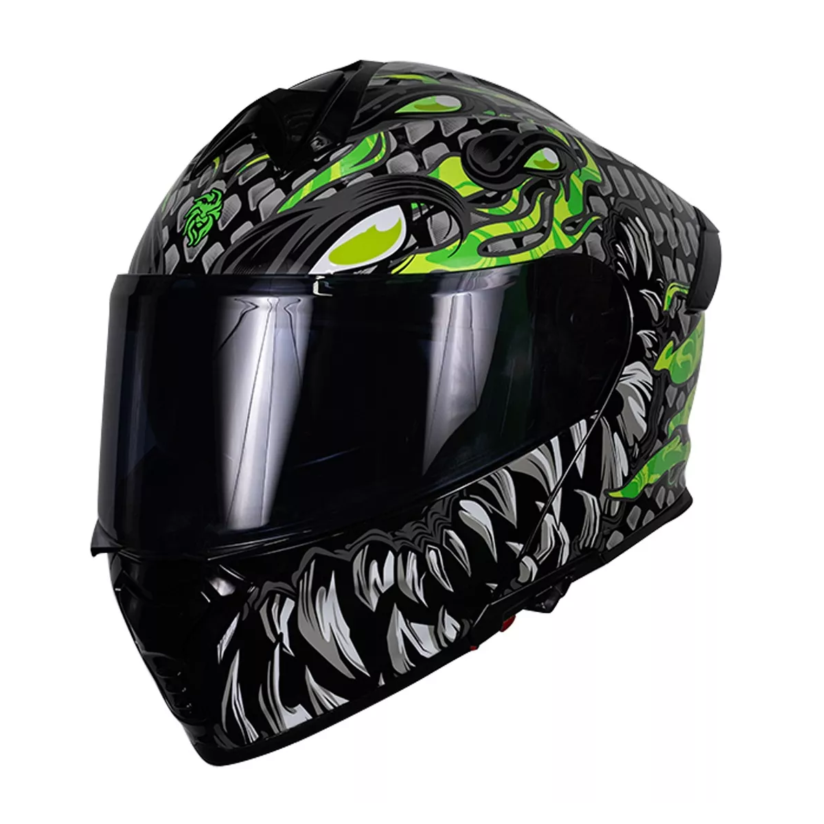 Casco Para Moto L Eo Safe Imports Esi-13764 Multicolor