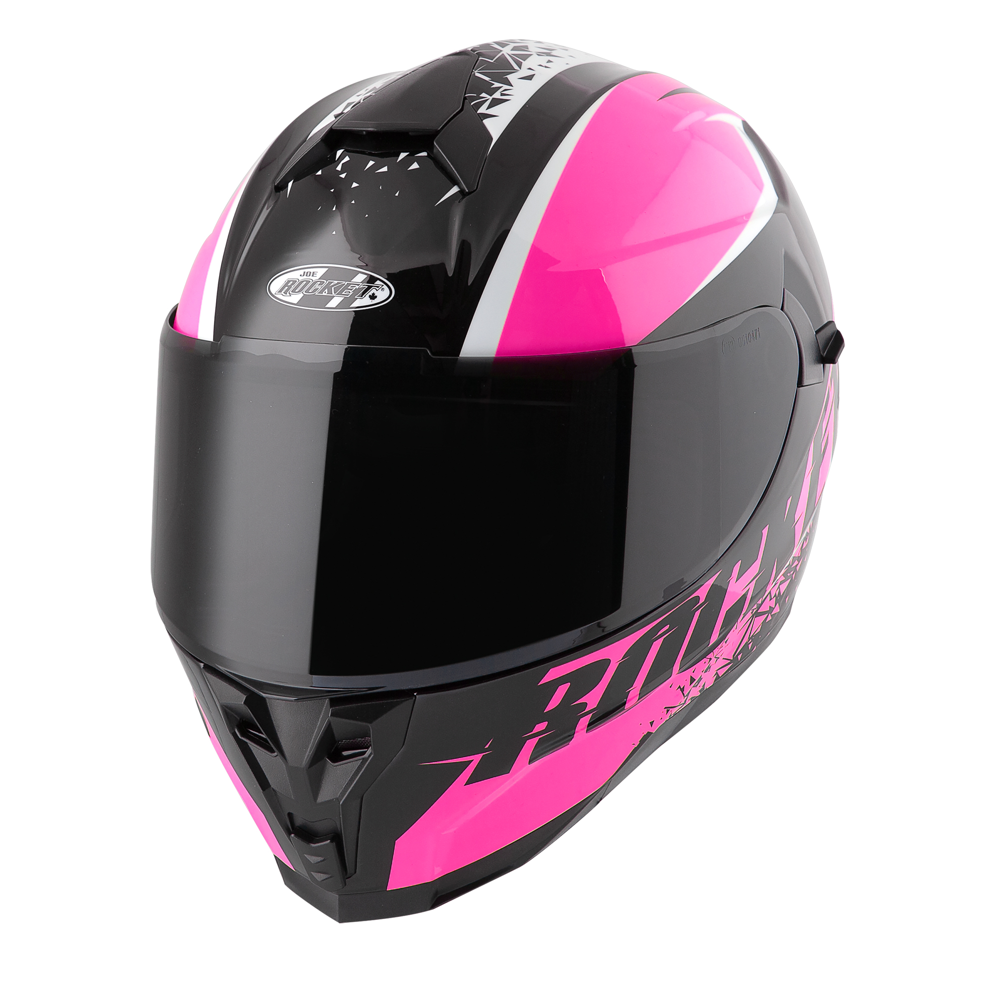 Foto 2 pulgar | Casco Integral Joe Rocket Rkt 200 Blaster Rosa