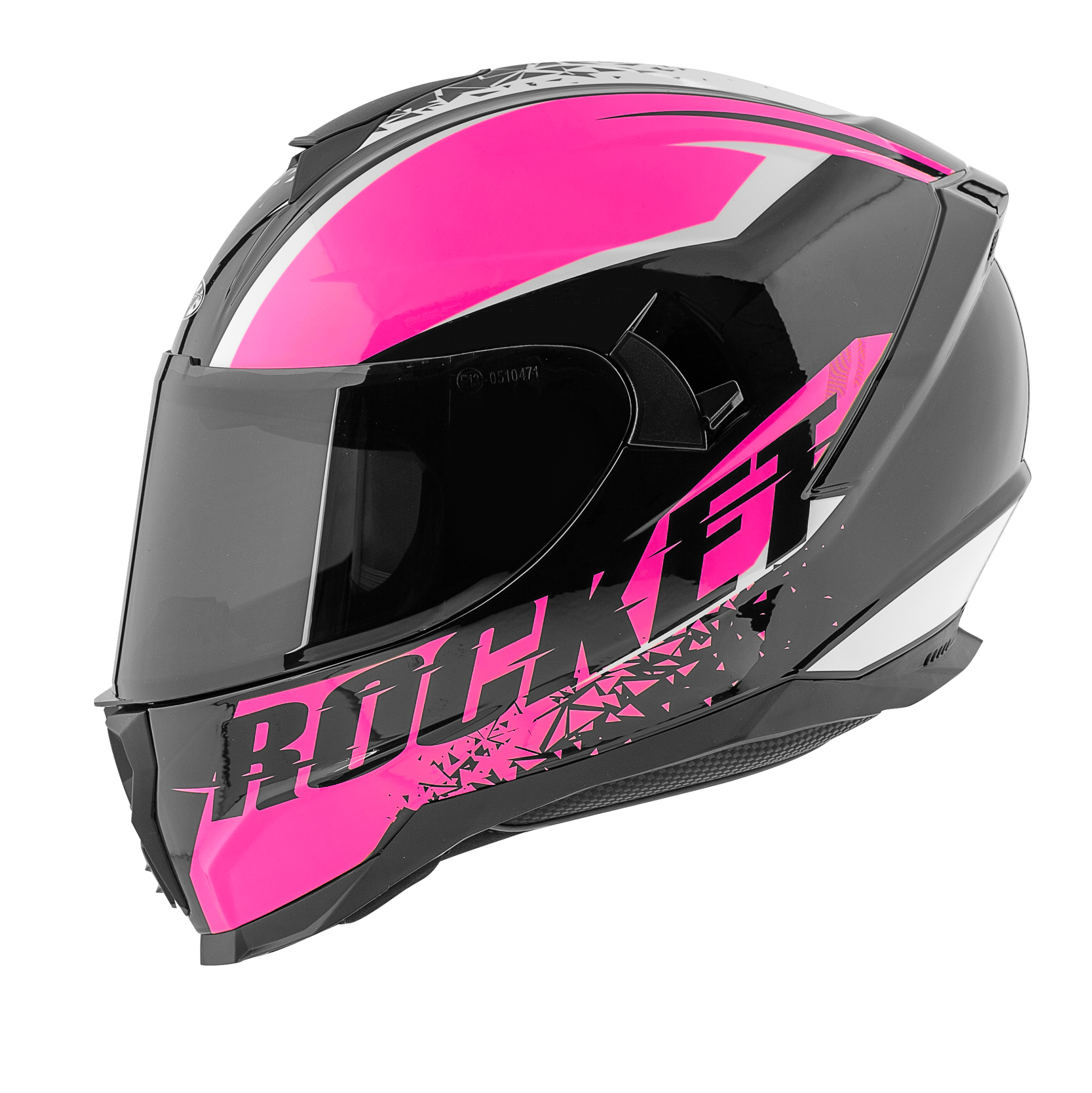 Foto 3 pulgar | Casco Integral Joe Rocket Rkt 200 Blaster Rosa