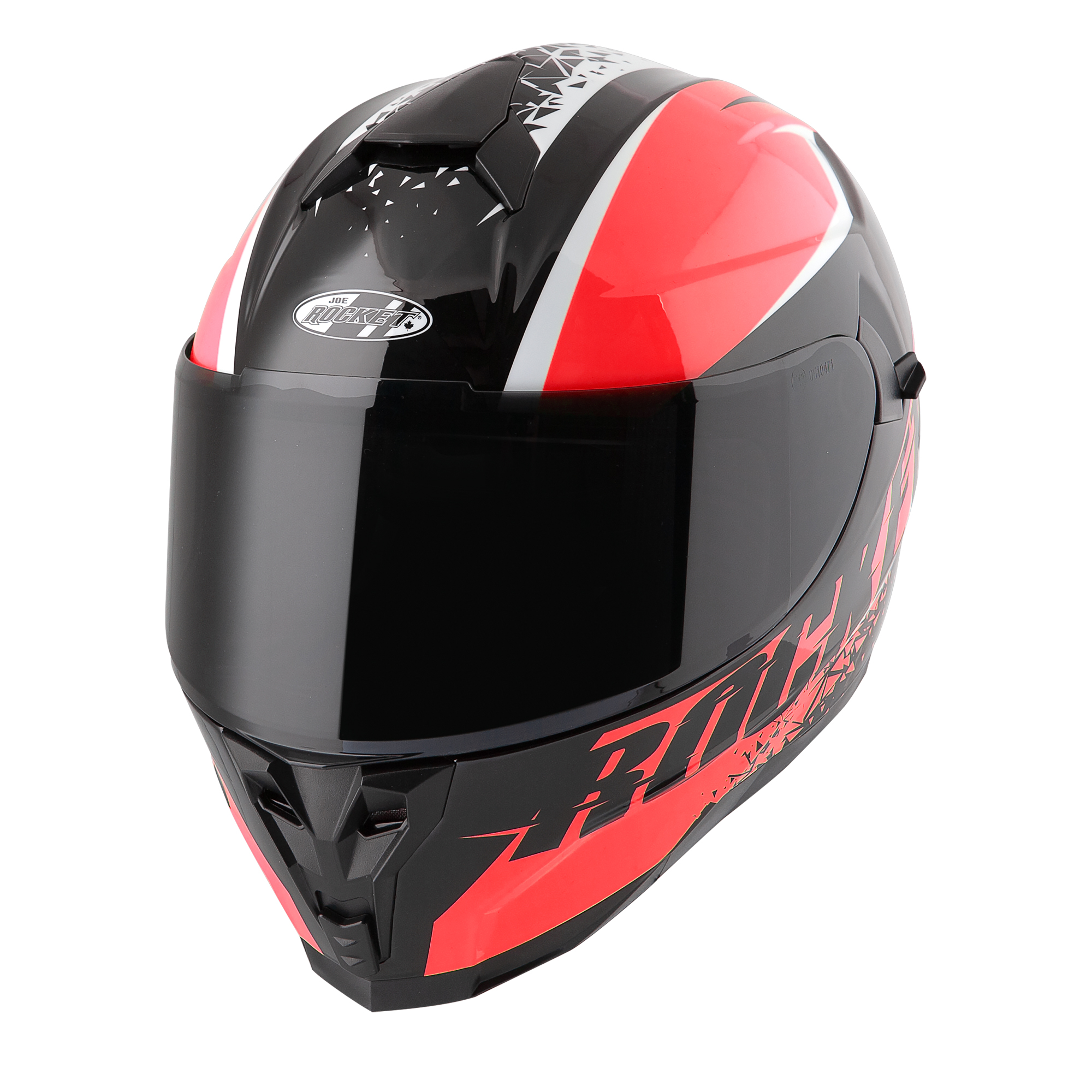 Foto 2 pulgar | Casco Integral Joe Rocket Rkt 200 Blaster Rojo