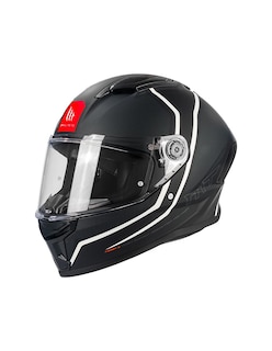 Foto 1 | Casco Para Moto Mt Helmets Stinger 2 Tuin Blanco Doble Certificado