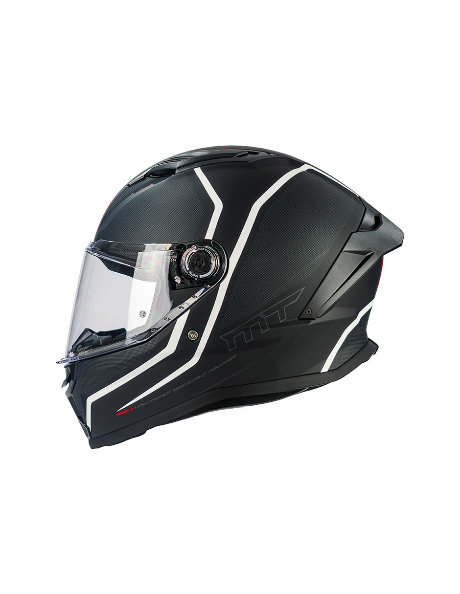 Foto 2 | Casco Para Moto Mt Helmets Stinger 2 Tuin Blanco  Doble Certificado