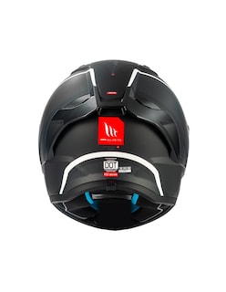 Foto 4 | Casco Para Moto Mt Helmets Stinger 2 Tuin Blanco Doble Certificado