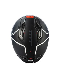 Foto 7 | Casco Para Moto Mt Helmets Stinger 2 Tuin Blanco Doble Certificado