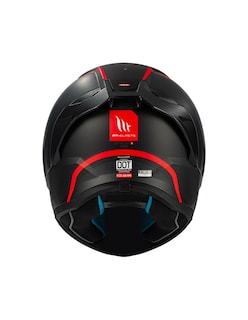 Foto 4 | Casco Para Moto Mt Helmets Stinger 2 Tuin Rojo Doble Certificado