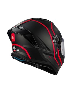Foto 5 | Casco Para Moto Mt Helmets Stinger 2 Tuin Rojo Doble Certificado