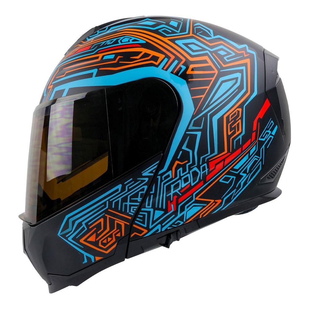 Casco Abatible Certificado Talla Xl Moto Roda Scircuit Mate