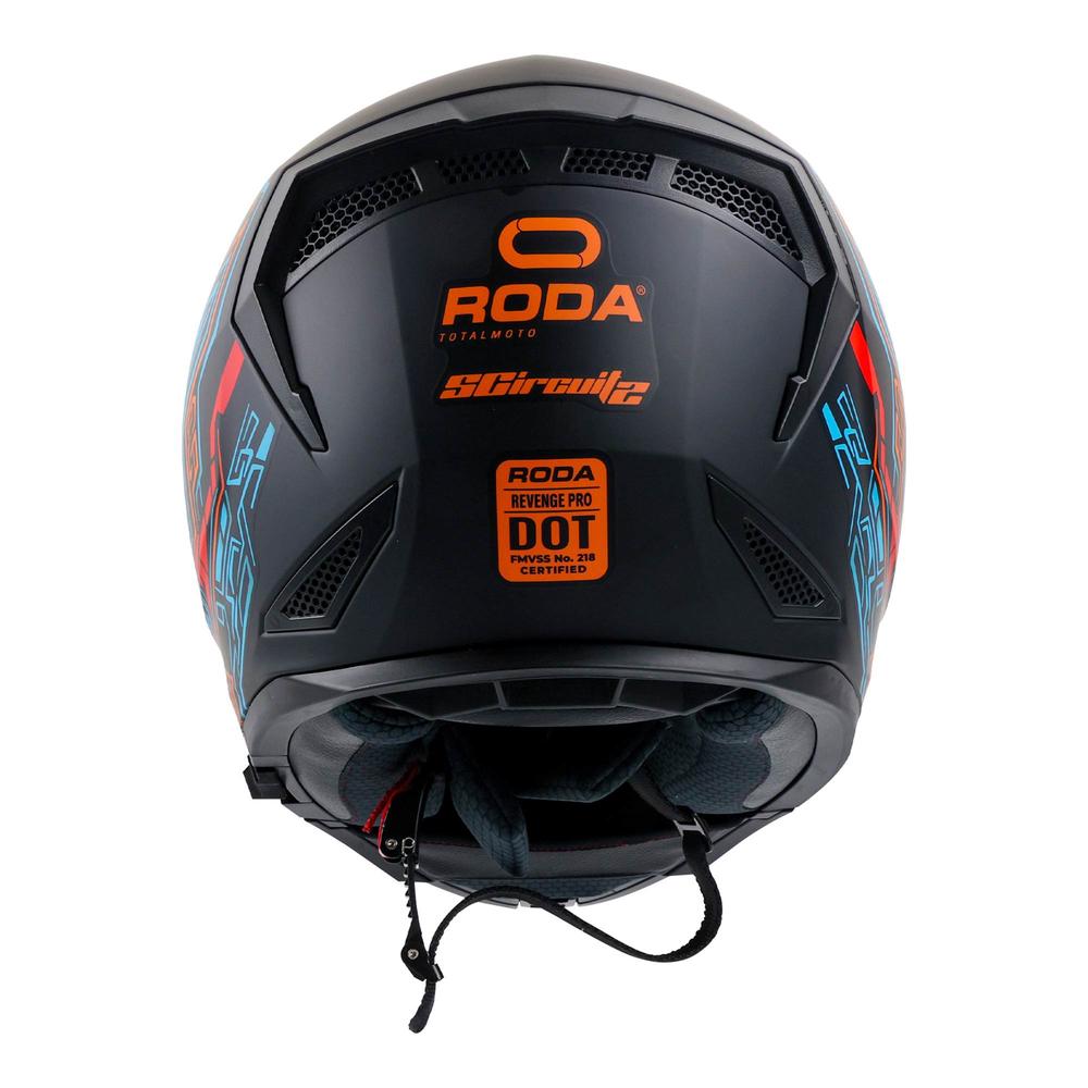 Foto 4 pulgar | Casco Abatible Certificado Talla Xl Moto Roda Scircuit Mate