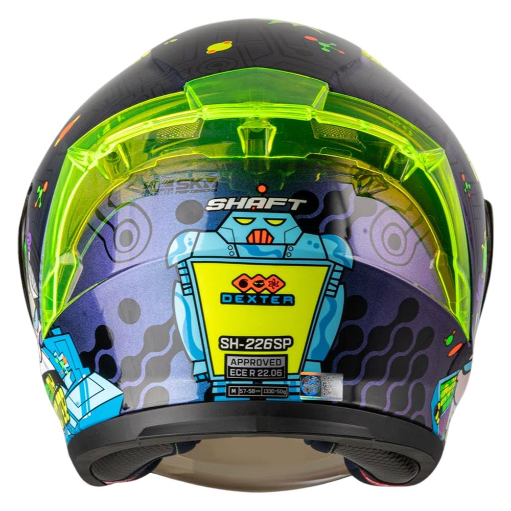 Foto 5 | Casco Certificado 3/4 Laboratorio Dexter Talla Xl Shaft