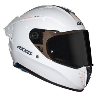 Foto 2 | Casco Certificado Cerrado Blanco Con Lentes Talla L Axxis