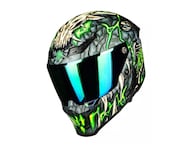 Casco De Moto Integral Ilm Mf509 Day 1 Green
