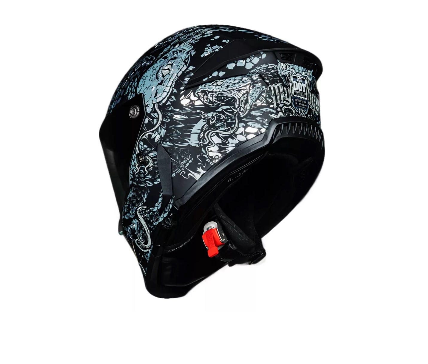 Foto 3 | Casco De Moto Integral Ilm Mf509 Mythology Silver
