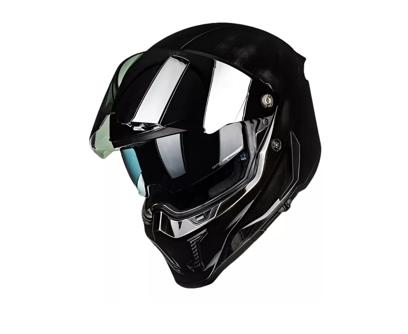 Foto 2 | Casco De Moto Integral Ilm Mf509 War Damaged Grey