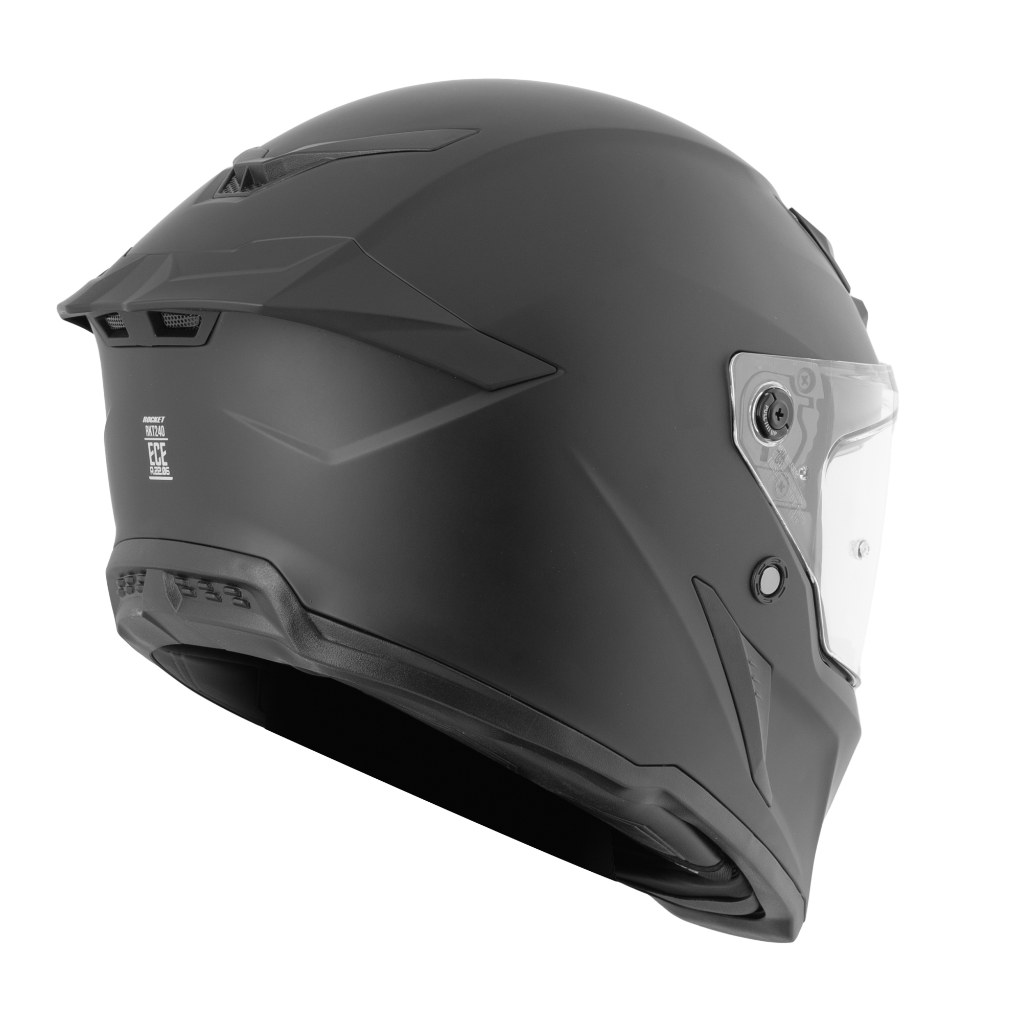 Foto 5 pulgar | Casco Cerrado Para Moto Joe Rocket Rkt 240 Solid Mate Negro