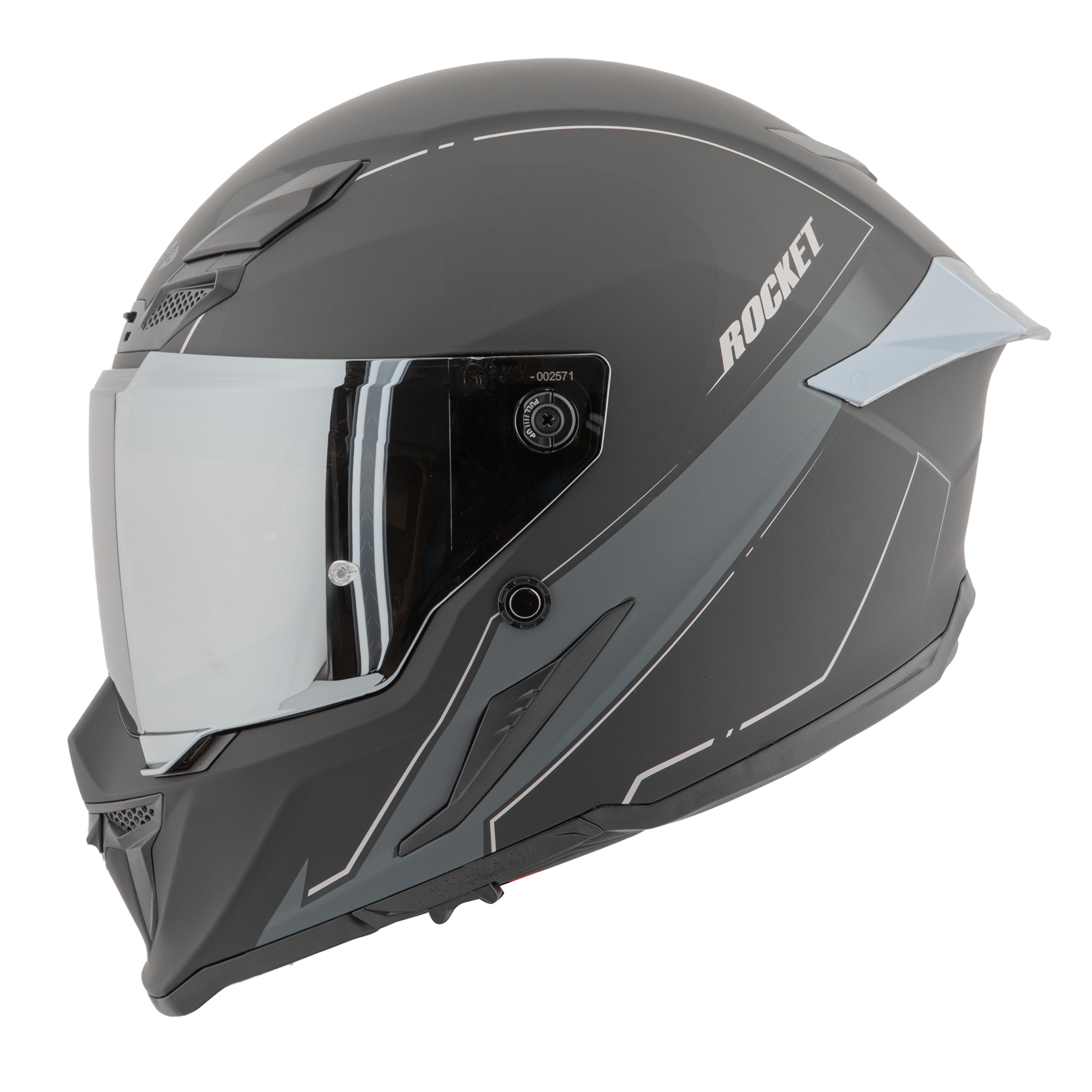 Foto 3 pulgar | Casco Joe Rocket Rkt 240 Solar Flare Plateado