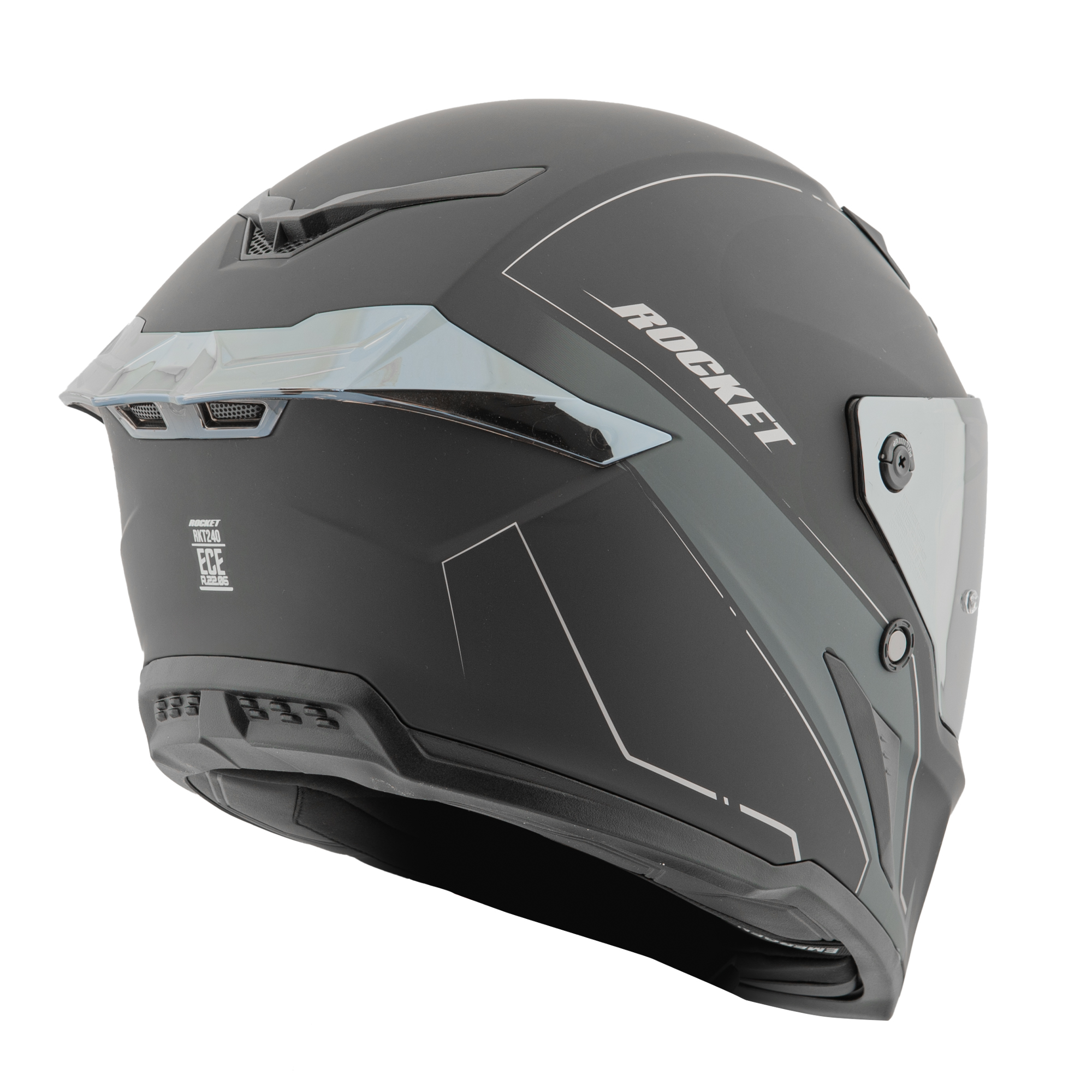 Foto 4 pulgar | Casco Joe Rocket Rkt 240 Solar Flare Plateado