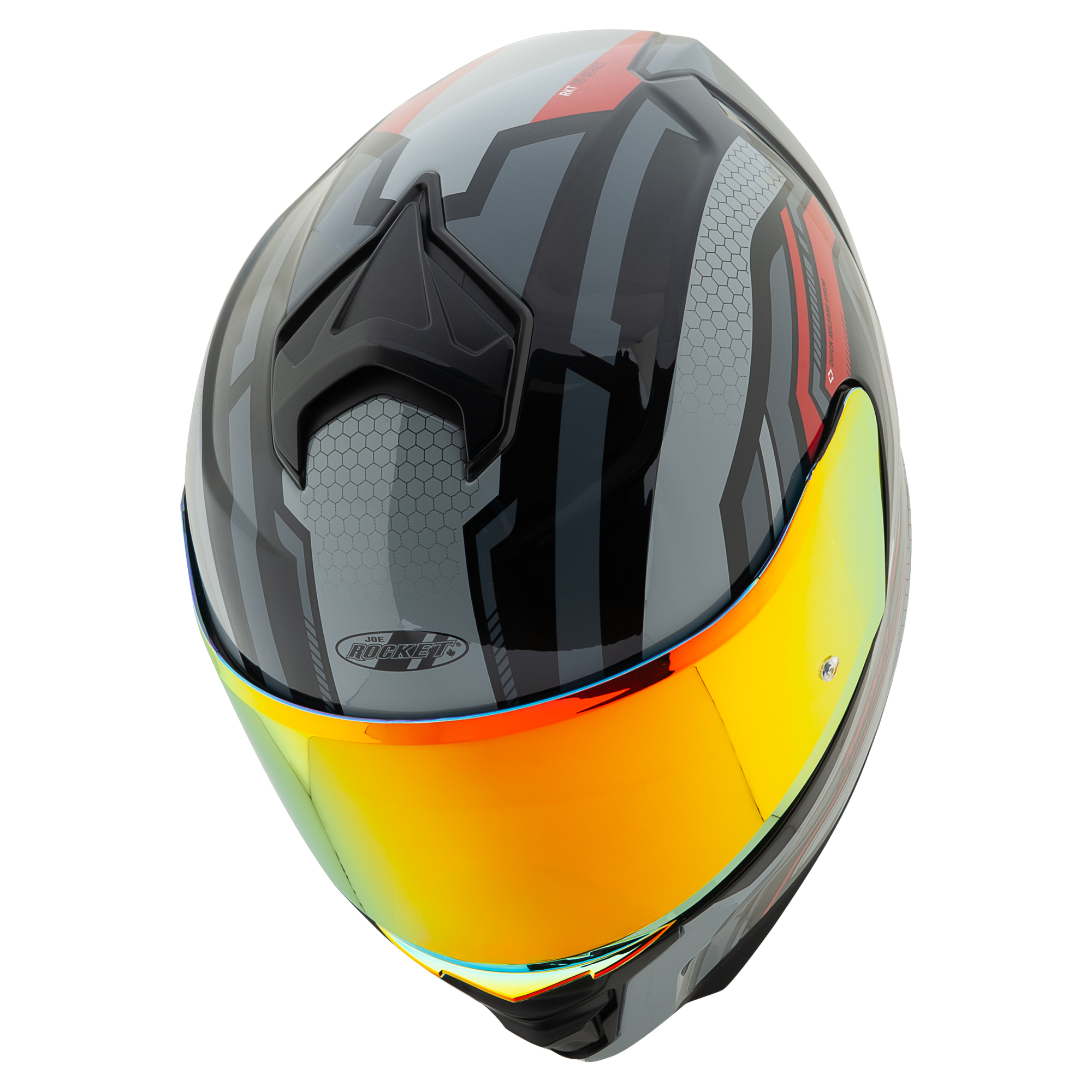 Foto 5 pulgar | Casco Integral Rkt 110 Highside Charcoal + Mica Iridium
