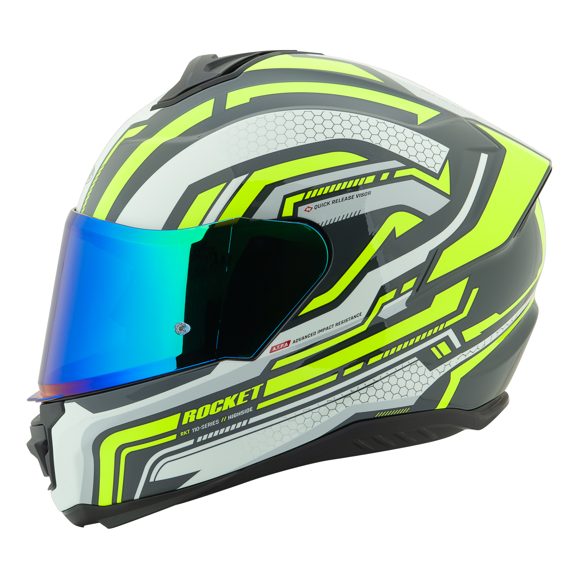Foto 2 | Casco Integral Rkt 110 Highside Blanco + Mica Iridium