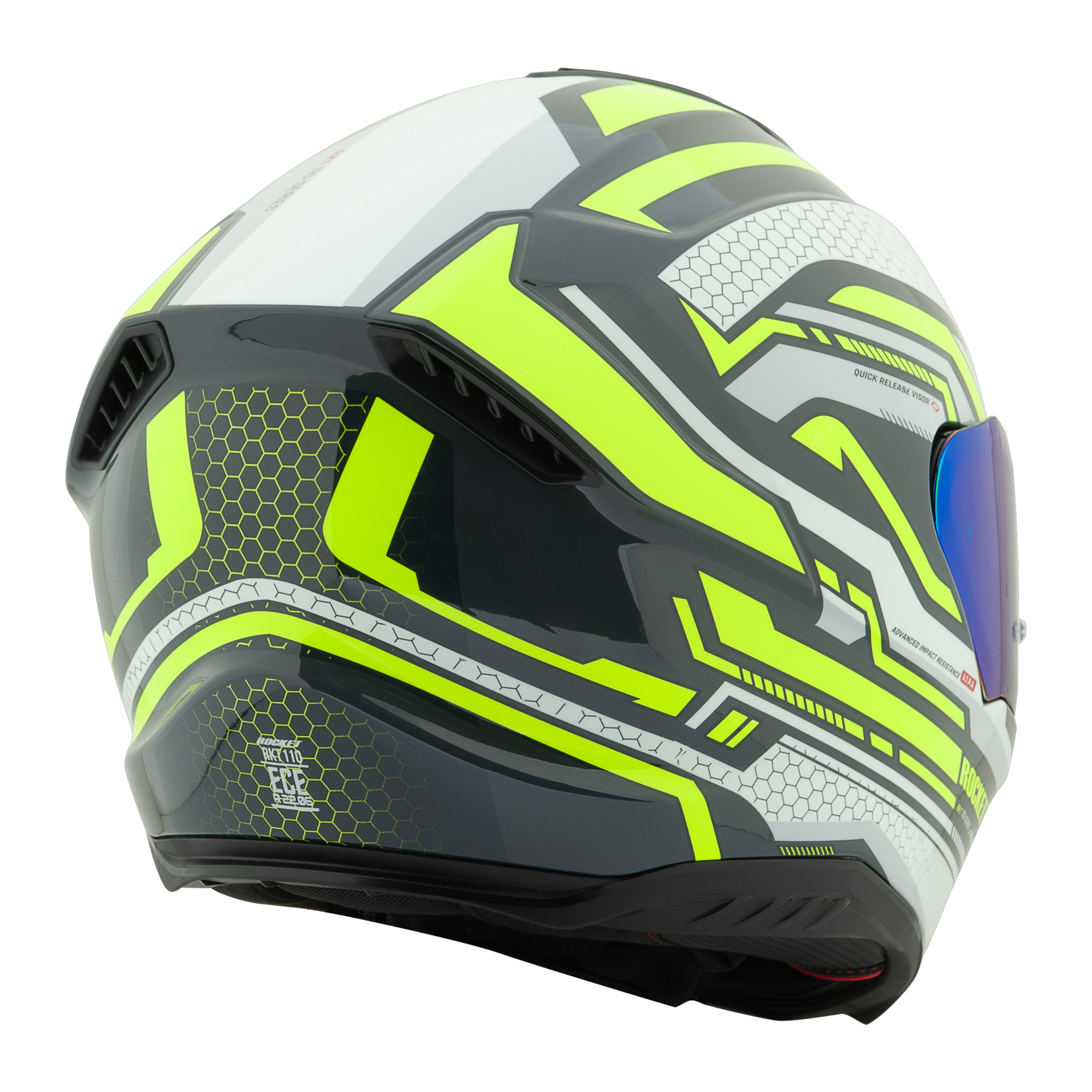 Foto 3 | Casco Integral Rkt 110 Highside Blanco + Mica Iridium