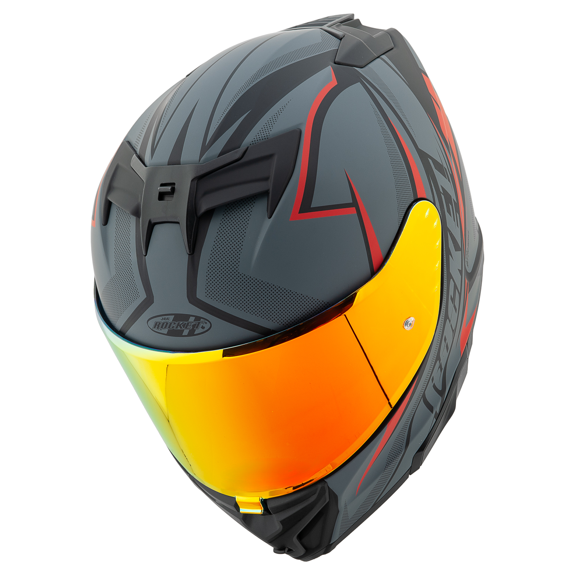 Foto 5 pulgar | Casco Cerrado Joe Rocket Rkt 210 Reactor Negro + Mica Iridium