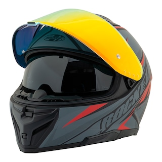 Foto 2 | Casco Cerrado Joe Rocket Rkt 210 Reactor Negro + Mica Iridium