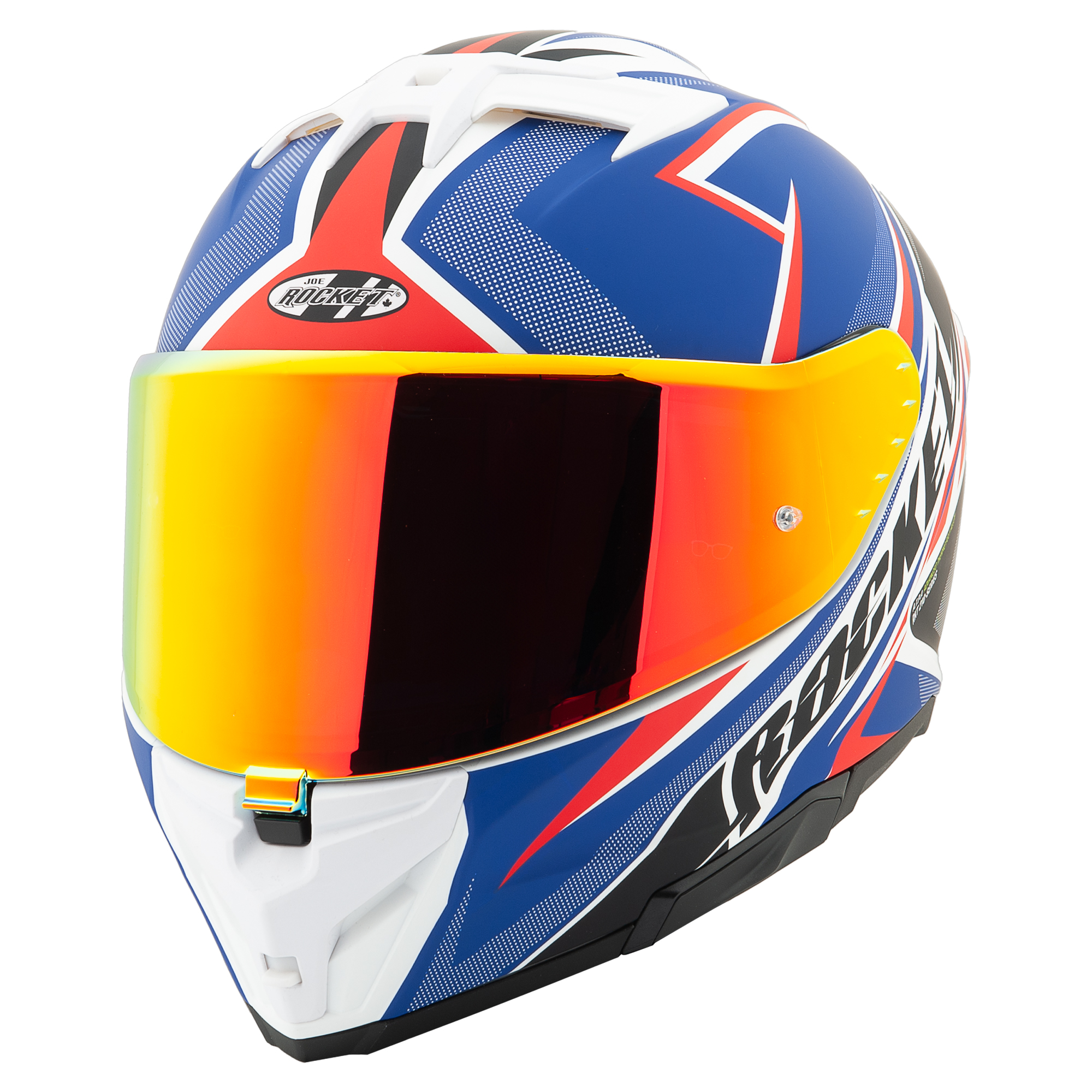 Casco Cerrado Joe Rocket Rkt 210 Reactor American Flag + Mica Iridium
