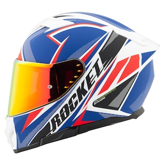 Foto 3 | Casco Cerrado Joe Rocket Rkt 210 Reactor American Flag + Mica Iridium