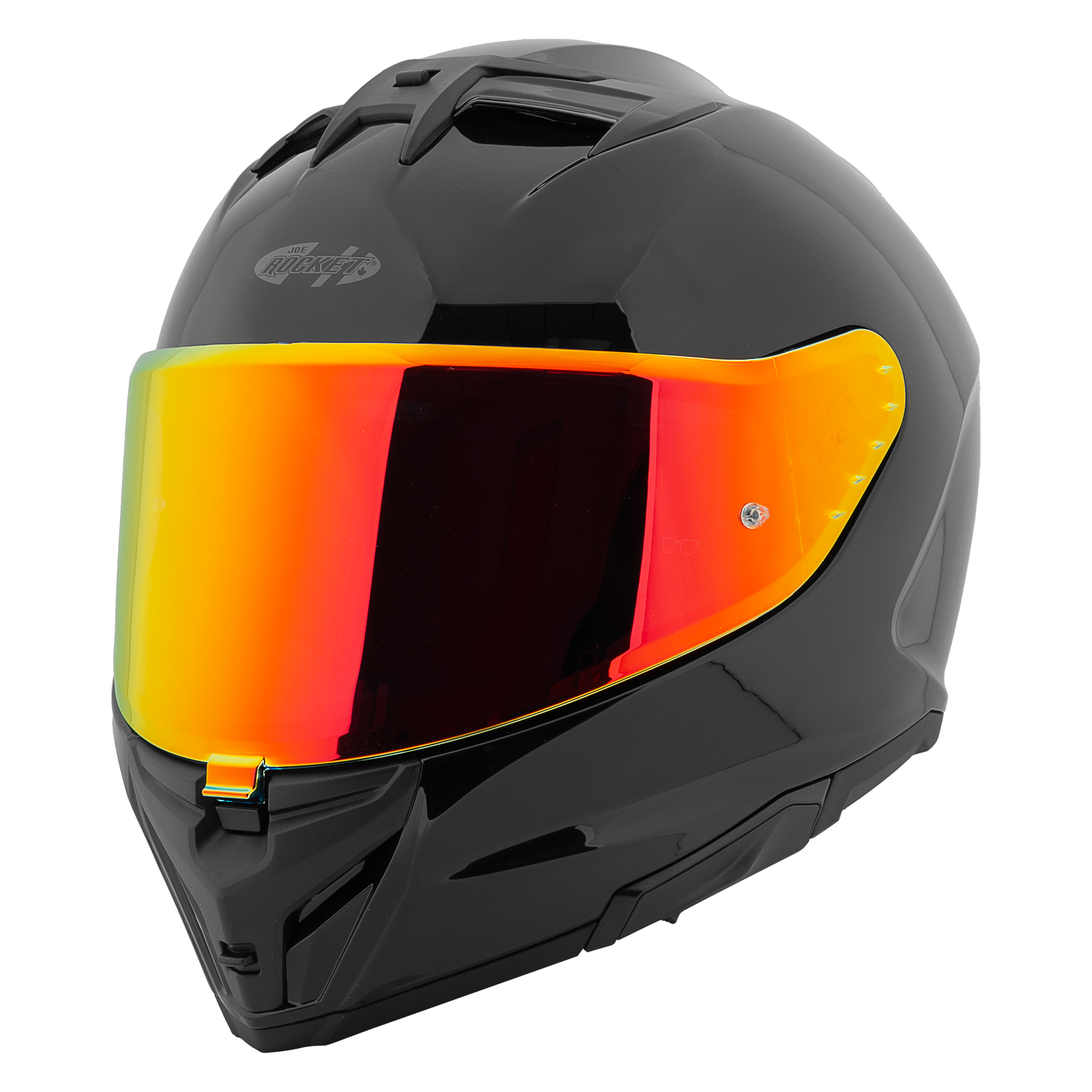 Foto 2 pulgar | Casco Joe Rocket Rkt 210 Ion Negro Para Motociclista