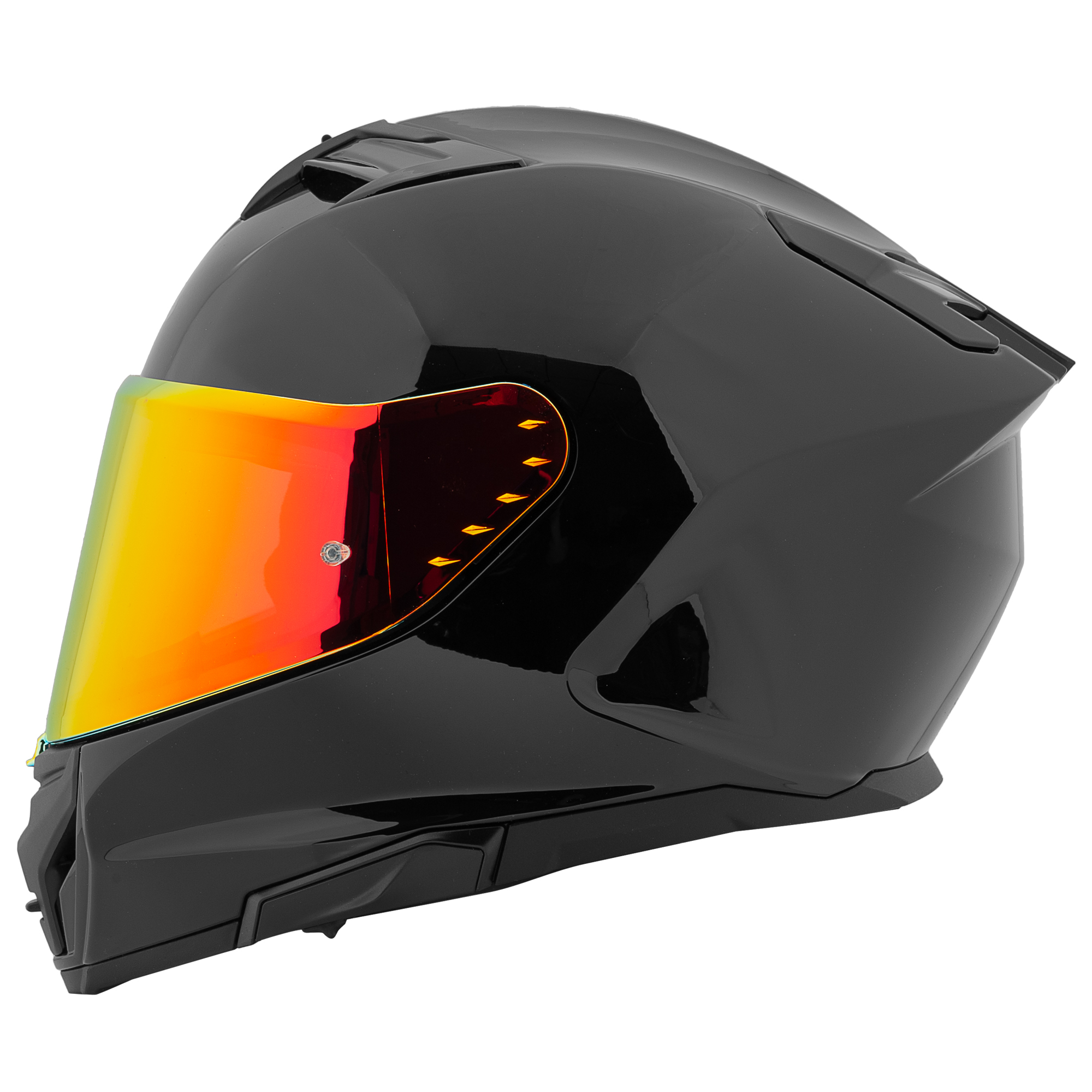 Foto 3 pulgar | Casco Joe Rocket Rkt 210 Ion Negro Para Motociclista