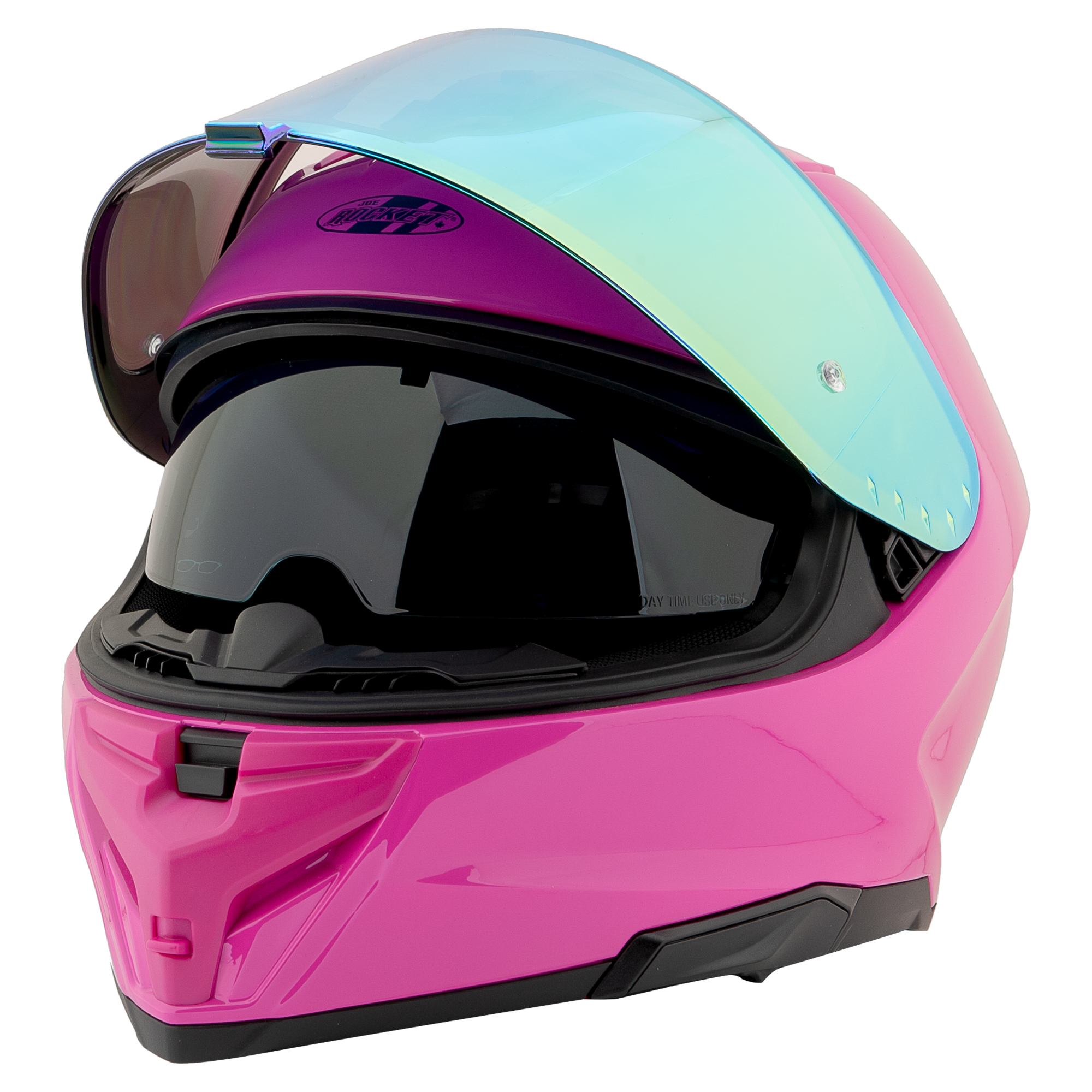 Foto 3 pulgar | Casco Joe Rocket Rkt 210 Ion Rosa Para Motociclista