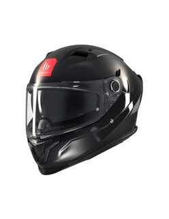 Foto 1 | Casco De Moto Mt Helmets Ff128sv Braker A1 Negro Brillante