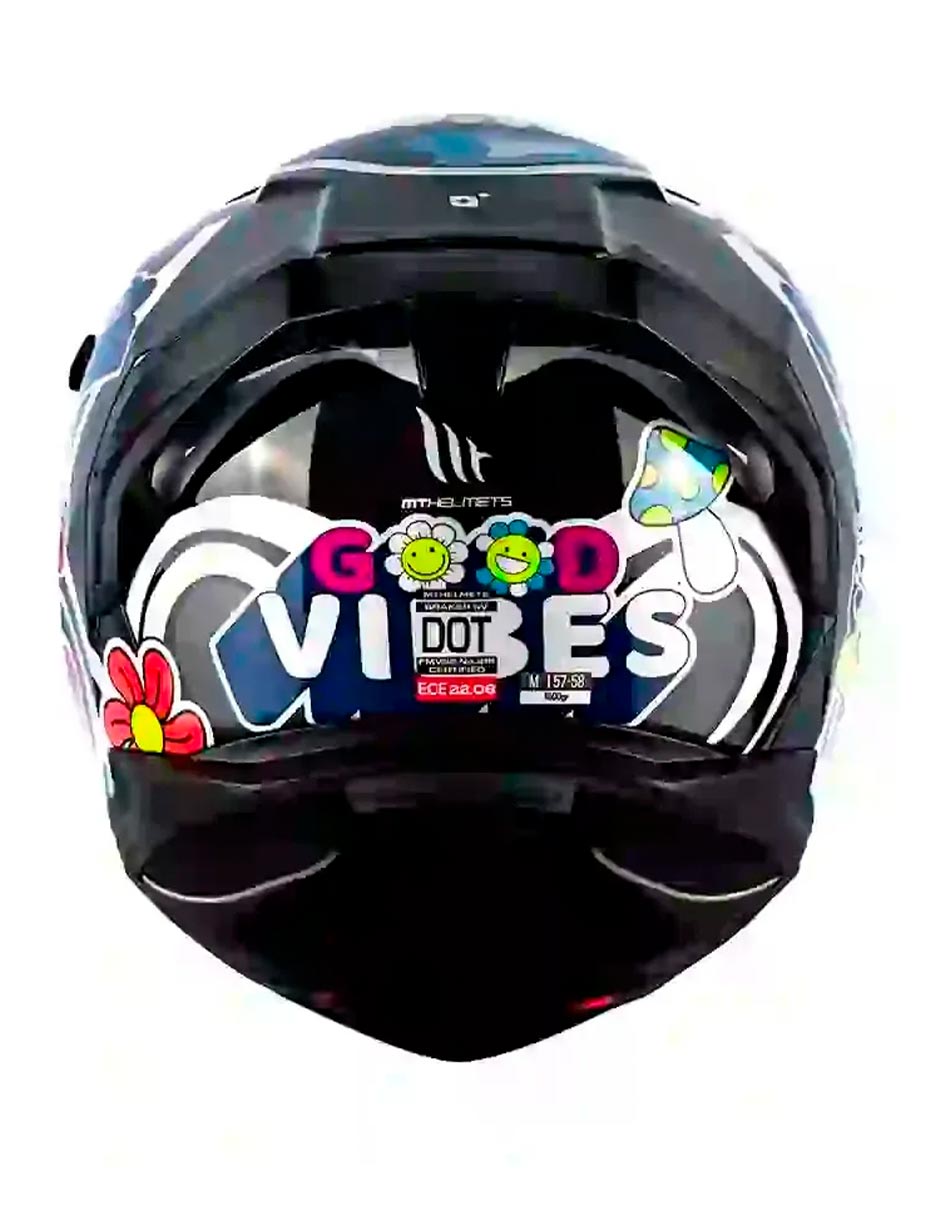 Foto 5 pulgar | Casco Moto Mt Helmets Braker B3 Doble Certificado Ece Y Dot