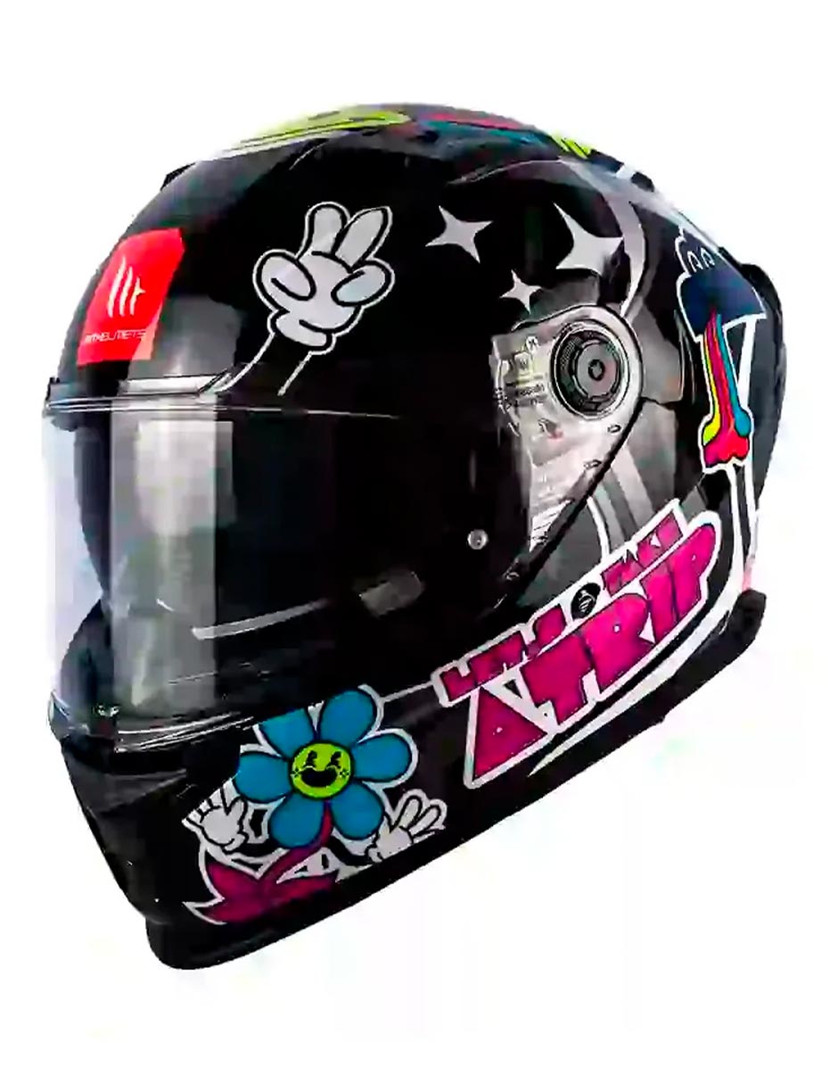 Foto 7 pulgar | Casco Moto Mt Helmets Braker B3 Doble Certificado Ece Y Dot
