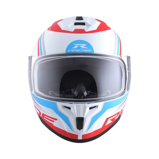 Foto 1 | Casco Integral Ride Track Fearle Blanco/rojo Talla Xl