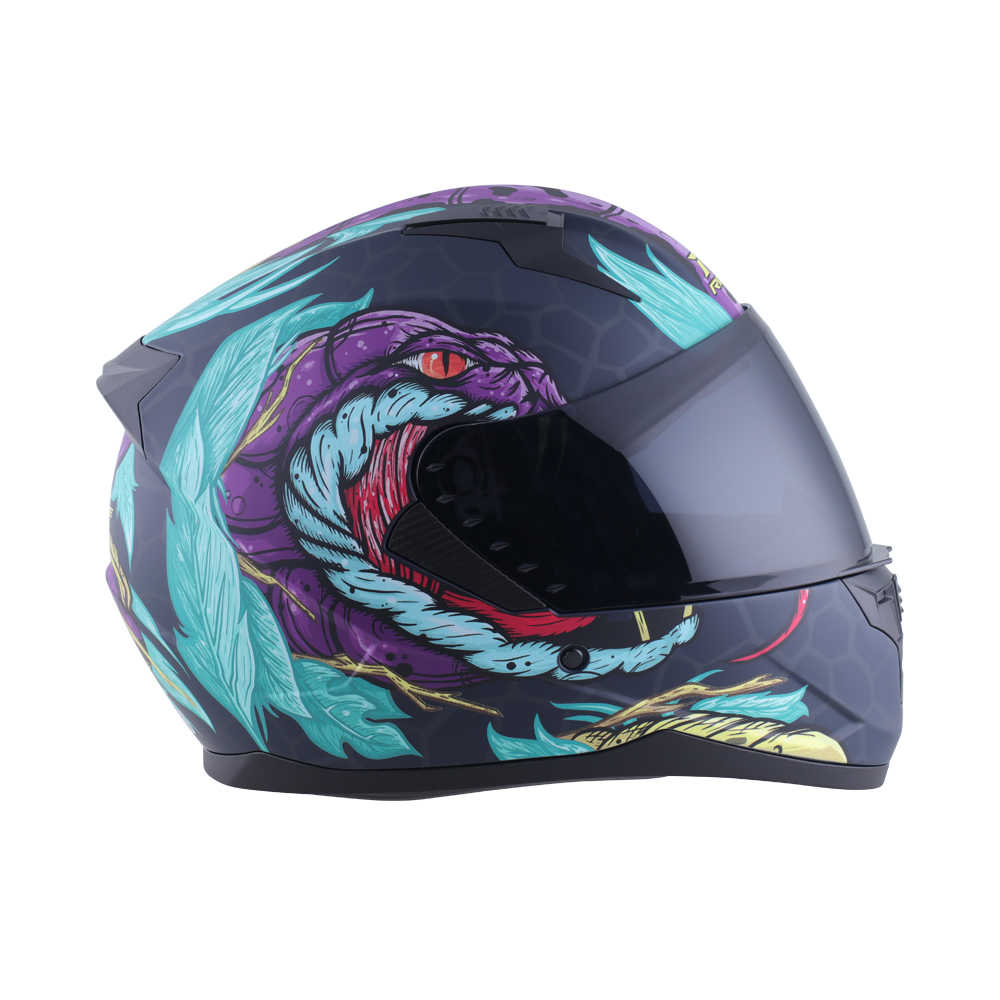 Foto 4 pulgar | Casco Integral Ride Track Hr Beastic Negro/verde Talla L Visor Antirayones, Dot