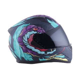 Foto 3 | Casco Integral Ride Track Hr Beastic Negro/verde Talla L Visor Antirayones, Dot