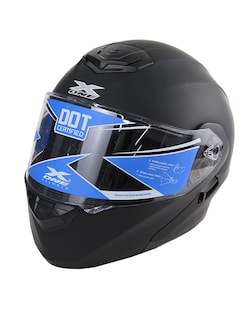 Foto 2 | Casco Abatible Para Moto X-one Negro Mate, Certificado, Ideal Para Hombre Y Mujer, Seguridad Y Comodidad Para Motoci