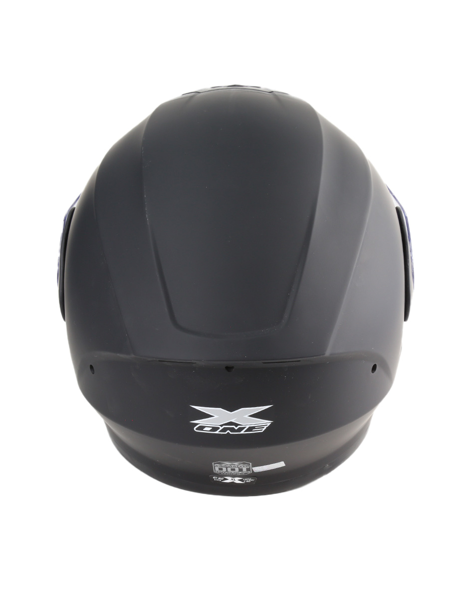 Foto 5 pulgar | Casco Abatible Para Moto X-one Negro Mate, Certificado, Ideal Para Hombre Y Mujer, Seguridad Y Comodidad Para Motoci