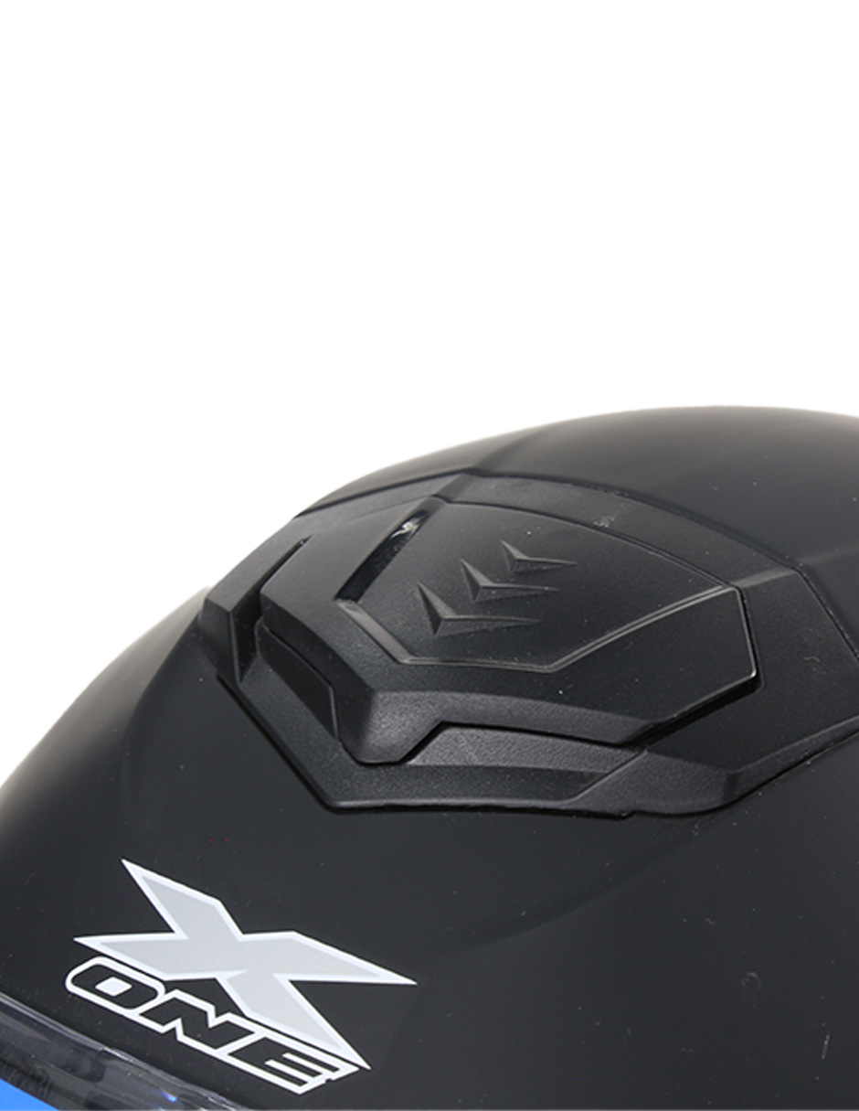 Foto 7 pulgar | Casco Abatible Para Moto X-one Negro Mate, Certificado, Ideal Para Hombre Y Mujer, Seguridad Y Comodidad Para Motoci