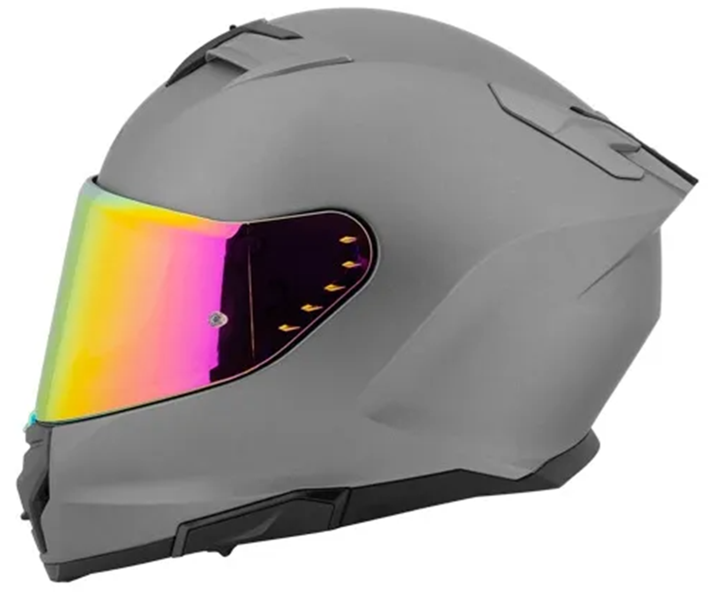 Foto 5 pulgar | Casco Para Moto Joe Rocket Rkt 210 Ion Gris Titanio Mate