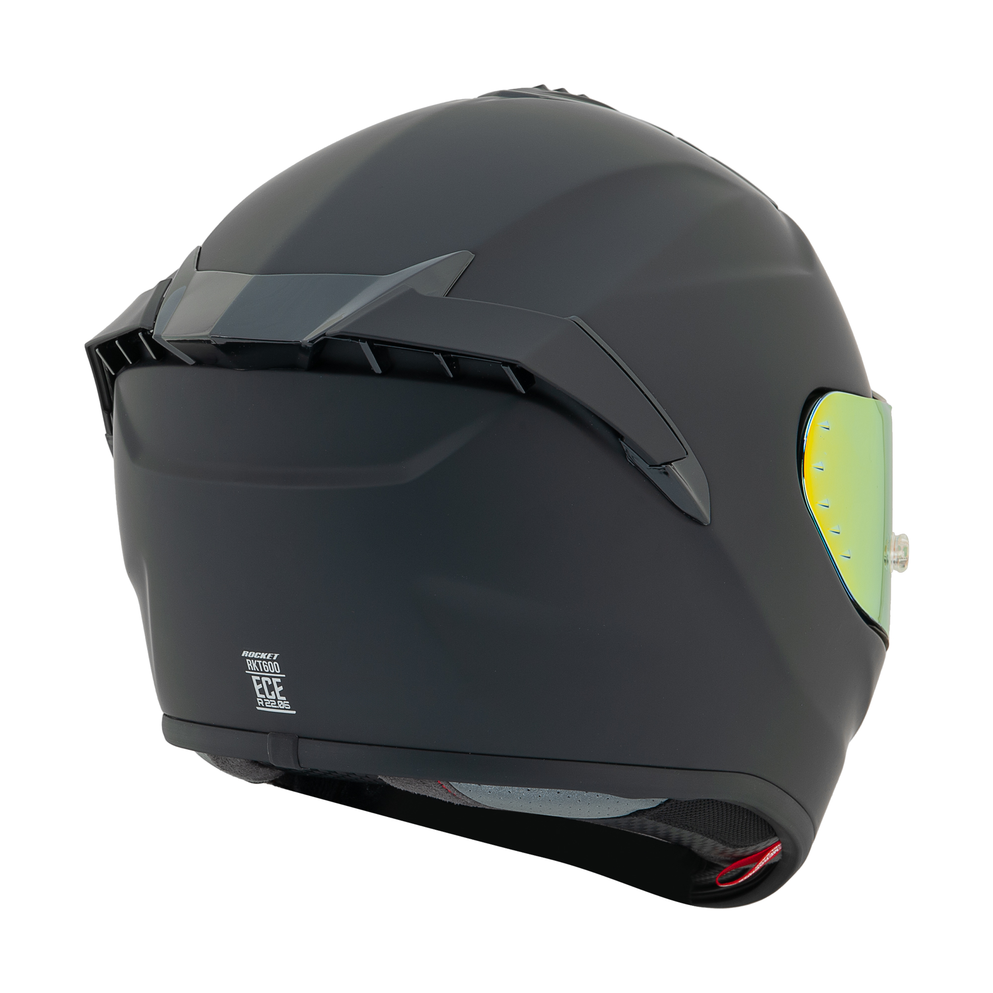 Foto 3 | Casco Joe Rocket Rkt 600 Ion De Fibra De Vidrio, Visor Solar Interno Y Certificación Ece 22-06