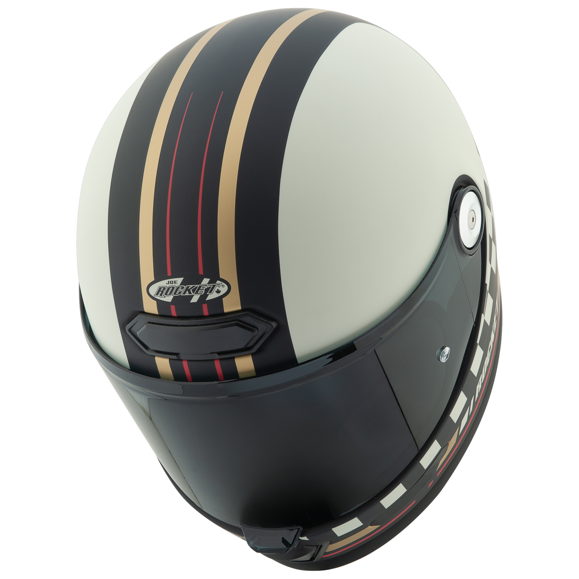 Foto 5 pulgar | Casco Joe Rocket Rkt 180 Classic 92’, Certificación Dot, Mica Resistente A Rayos Uv Con Ventilación Cross Lin