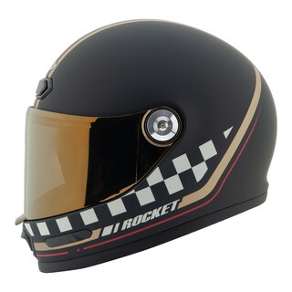 Foto 2 | Casco Joe Rocket Rkt 180 Classic 92’ Certificación Dot, Mica Resistente A Rayos Uv, Ventilación Cross Link Y F